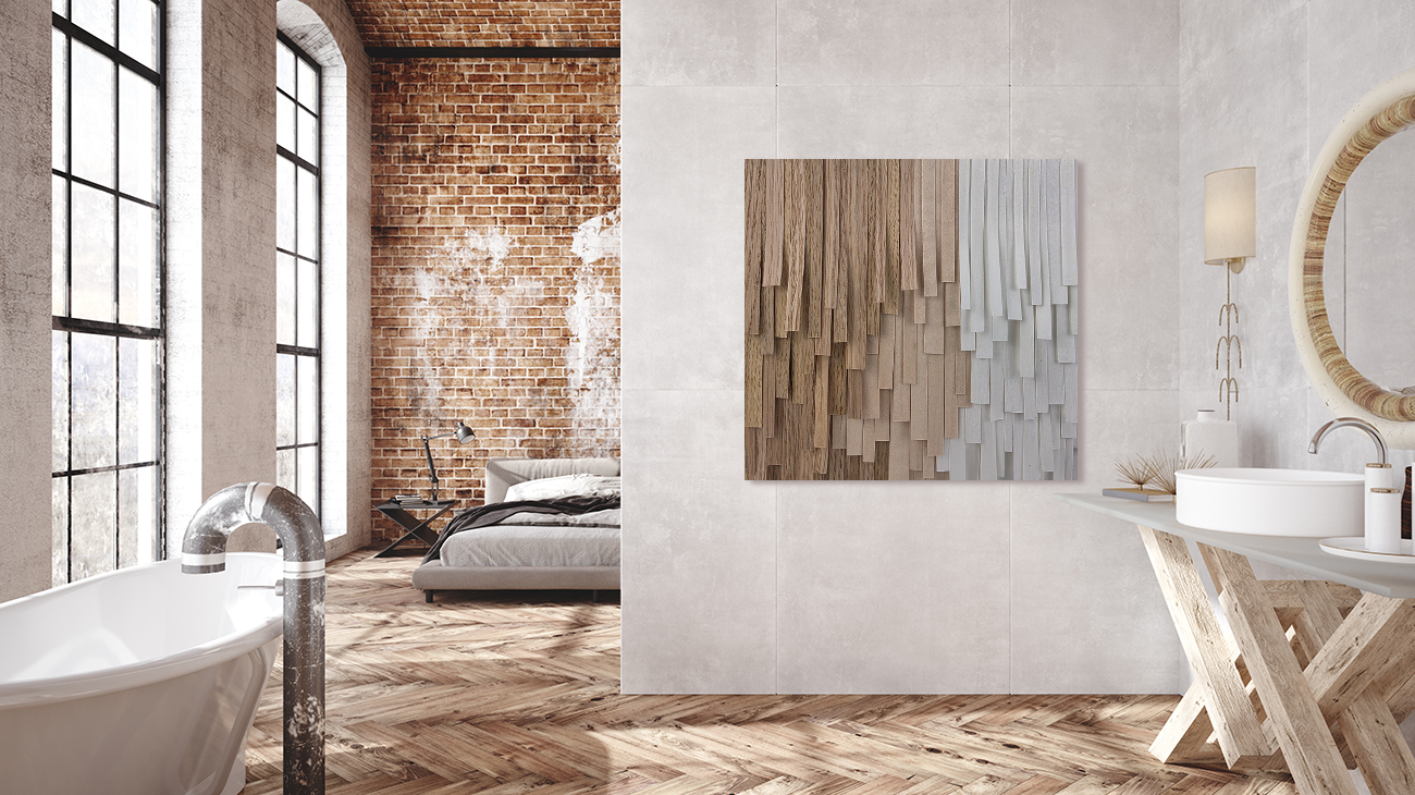 Wood Grain Ribbon 016