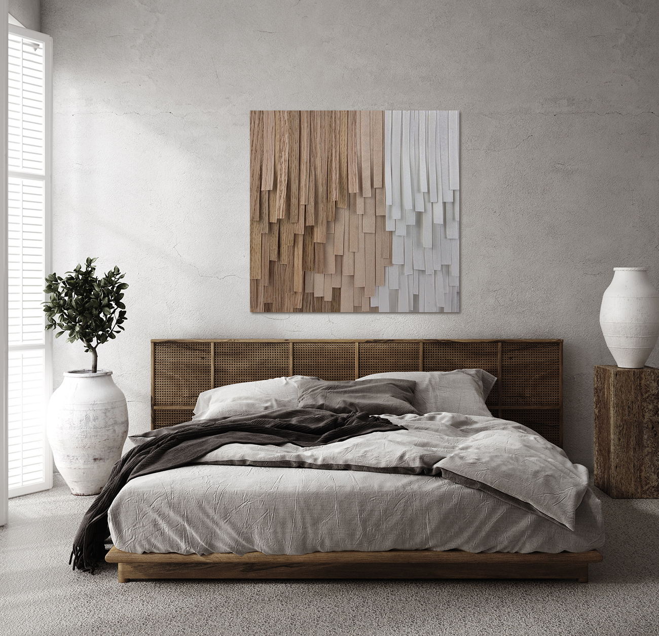 Wood Grain Ribbon 016